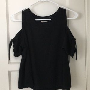 Madwell cut out shoulder top